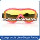 Flexiable comfortable yellow lens splash night vision safety goggles